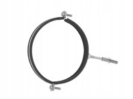 Metalna stezaljka s gumom za cijevi od 4" 107-112 mm